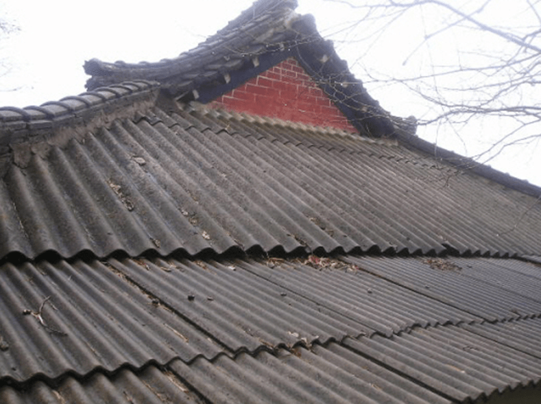 슬레이트지붕 예시